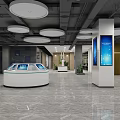Modern Public Office Space With Open Layout Work Desks Office Chairs And Green Plants