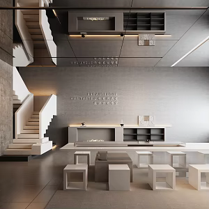Modern Coffee Shop Modern Coffee Shop Milk Tea Shop 3d model