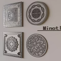 Minotli Decorative Floor Tiles with Square Round Shapes Various Designs and Intricate Patterns
