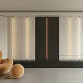 Modern skylight 3d model