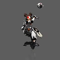 Modern Game Role Game Characters 3d model