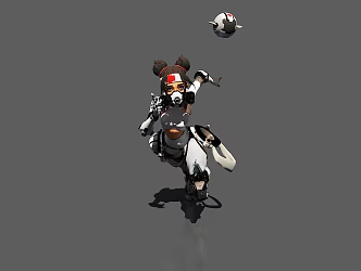 Modern Game Role Game Characters 3d model