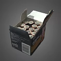 Open Box of Duracell Batteries With Cartoon Rabbit Design For Daily Electrical Devices