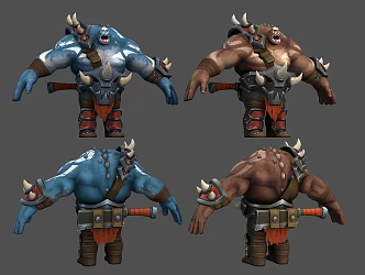 Orc Warrior 3d model