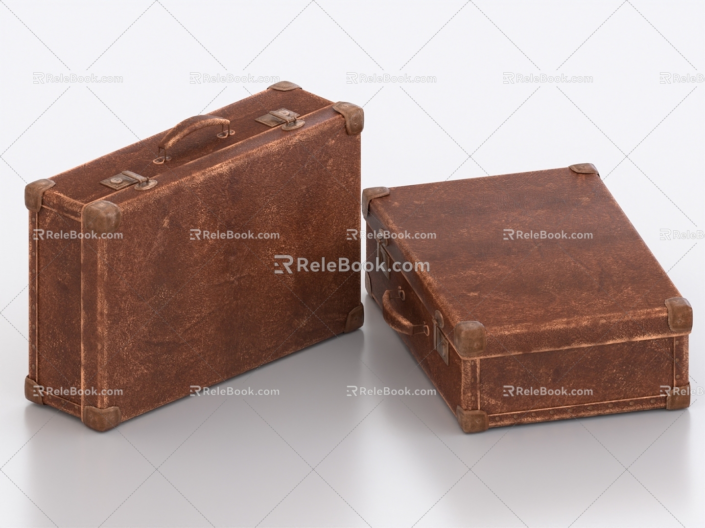 Old Suitcase Old Briefcase Old Suitcase 3d model