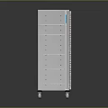 White Storage Cabinets With Wheels Blue Stripes And Mesh Doors Design