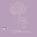 Creative Neon Lamp Combination Design With Astronaut Balloons And Stars