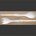 Elegant Stainless Steel Cutlery Set With Fork Spoon Knife In Wooden Box