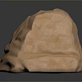 Rock Block Rock Block Rock Specimen Boulder Big Stone Block Rock Stratum Rock Stratum Rock Stratum Rock 3d model
