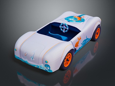 sports car Hyundai sports car sports car High-end sports car Game sports car Super Run Super sports car Super Racing 3d model