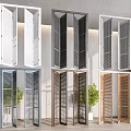 Modern Folding Doors in Various Colors and Designs for Home Decor
