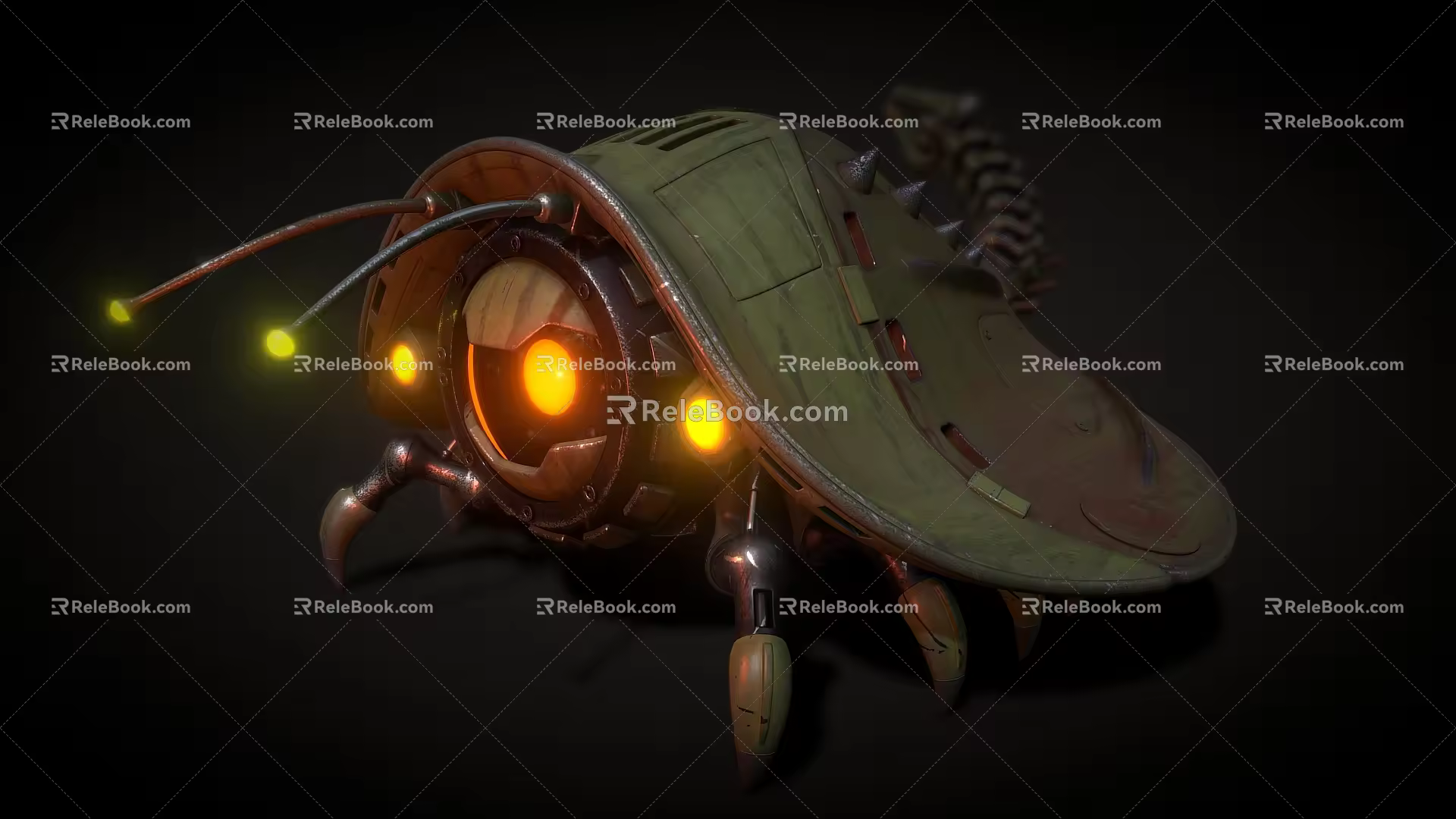horseshoe crab horseshoe crab reptile beetle insect mecha insect 3d model