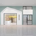 Elegant Modern Kitchen Space Featuring Open Layout With Island And Storage Cabinets