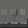 Modern Toilet Cisterns Design With Trash Bin And Toilet Paper Holder