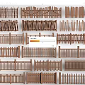 Wooden Railings With Various Designs And Different Styles For Home Garden Outdoor