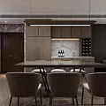 Modern Living Dining Room Interior With Gray Sofa Coffee Table Dining Set And Storage Cabinets