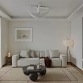 Modern Living Dining Room With Wooden Flooring Natural Light And Minimalist Design