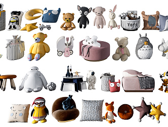 Children's Toys Modern Toys 3d model