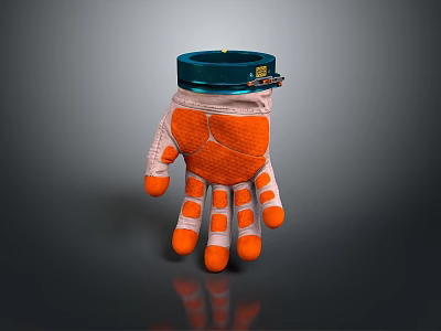 Science Fiction Gloves High-tech Gloves Mechanical Gloves Manipulator Machine Hand Machine Gloves Mecha Gloves 3d model