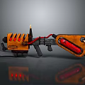 Science Fiction Weapon Future Weapon Science Fiction Equipment Concept Weapon Next Generation Weapon Next Generation Equipment 3d model