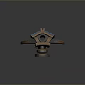 Crossbow Mechanical Crossbow Shift Bow and Arrow Shoot Far Equipment Weapons High-tech Crossbow 3d model