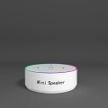modern audio bluetooth speaker 3d model
