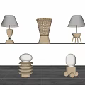 Quiet Table Lamp 3d model