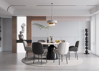 Modern Restaurant 3d model
