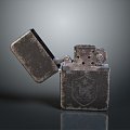 Lighter Mechanical Lighter Kerosene Lighter Windproof Lighter Realistic 3d model