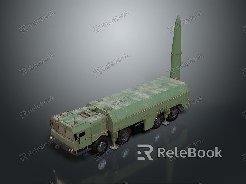 missile vehicle anti-aircraft missile vehicle cruise missile vehicle anti-tank missile vehicle military vehicle military vehicle transportation model