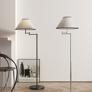 Modern Middle Style Floor Lamp 3d model