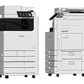 Modern Office Appliances Multifunctional Printers Copiers In Various Sizes For Business Use