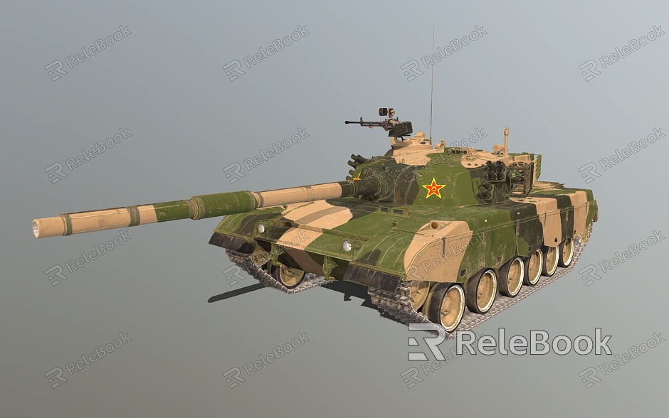 Type 96 tank domestic tank main battle tank armored vehicle model