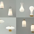 Modern Table Lamp Collection Showcasing Different Shapes Textured Shades And Golden Bases