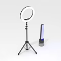 Furniture Ring Light With Tripod Stand And Portable LED Lamp Fixture