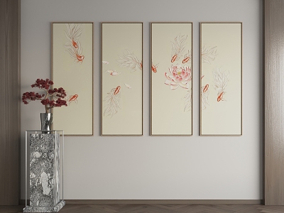 New Chinese Decorative Painting model