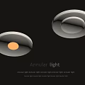 Cream wind ceiling lamp 3d model