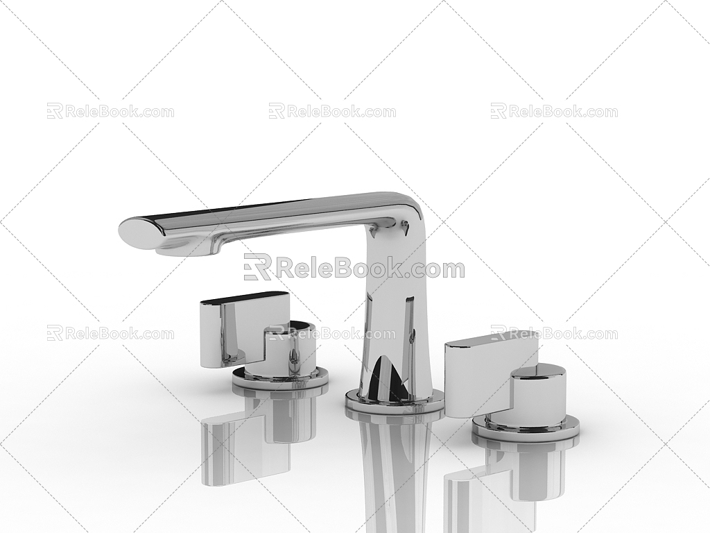 Modern faucet 3d model