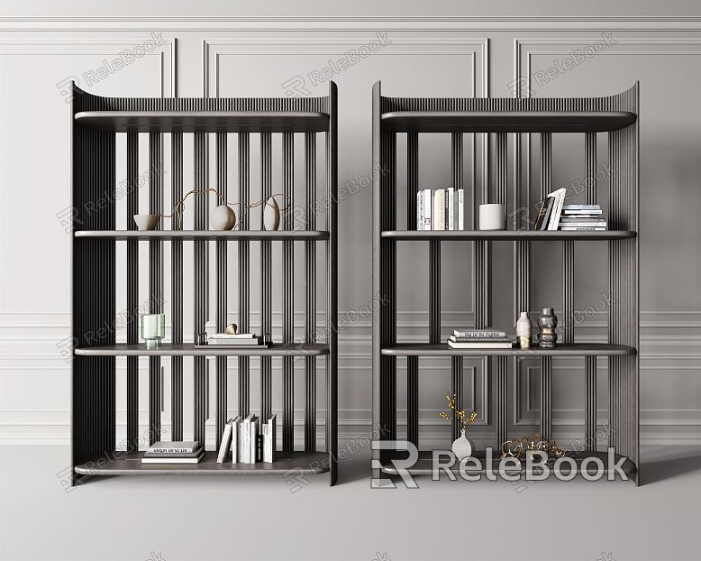 Modern Minotti Storage Rack model