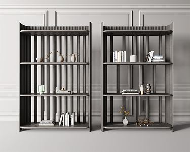 Modern Minotti Storage Rack 3d model