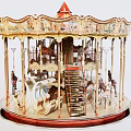 Carousel 3d model