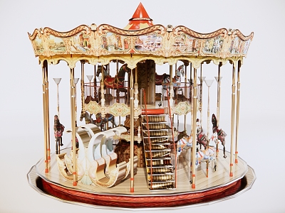 Carousel 3d model