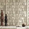 Three-dimensional panel wall three-dimensional modeling background wall 3d model