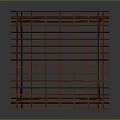 Wooden Pergola Structure With Lattice Top And Supporting Posts For Outdoor Garden Courtyard