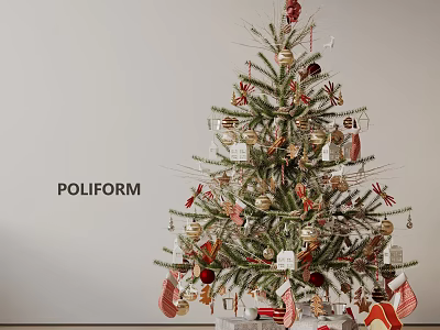 Modern Potted Plant 3d model