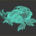 Hyundai Toy Cars Cars Dung beetles Cars 3d model