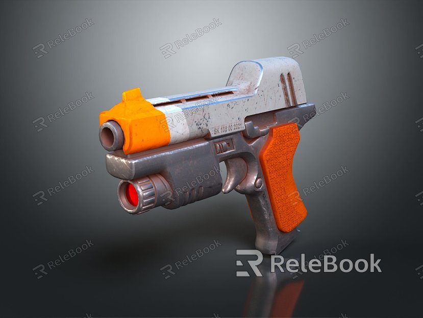 pistol semi-automatic pistol automatic pistol modern weapon hot weapon hot weapon gun military model