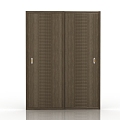 Wardrobe sliding door 3d model