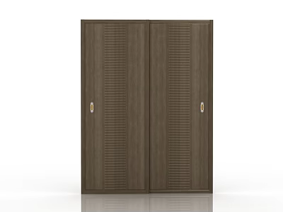 Wardrobe sliding door 3d model