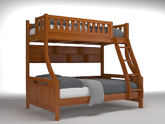 Modern Bed 3d model